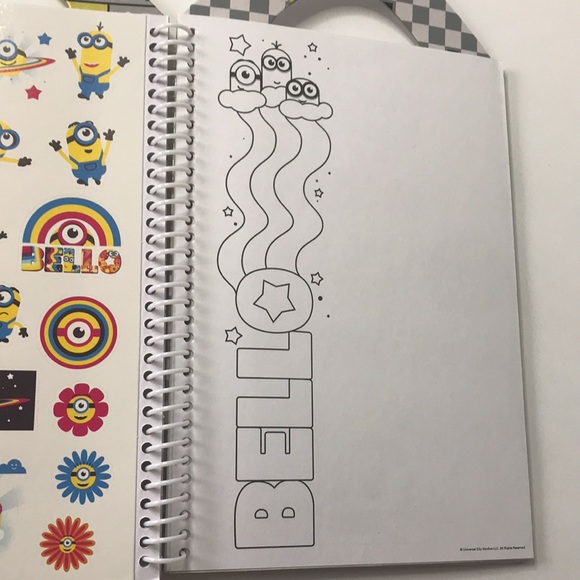 🔸2/$10🔸 Minions The Rise Of Gru Sticker 24 Page Travel Activity Book New - Picture 8 of 9